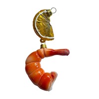 Christmas Decoration Shrimp with Lemon