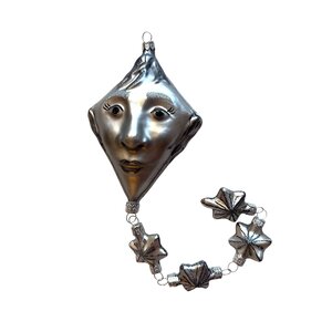 Christmas Decoration Kite Silver