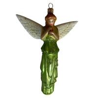 Kerstbal Slanke Groene Engel