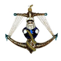 Christmas Decoration Captain in an Anchor