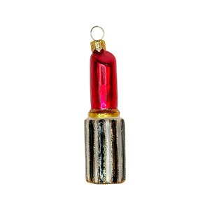 Kerstbal  Rode Lipstick