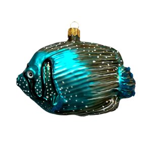 Christmas Decoration Tropical Fish Blue