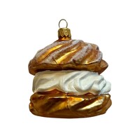 Christmas Decoration Cream Puff