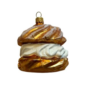 Christmas Decoration Cream Puff