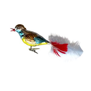 Christmas Decoration Whistling Bird