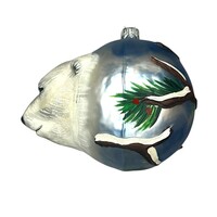 Kerstbal IJsbeer Kop