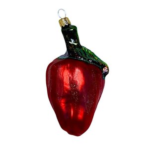 Kerstbal Rode Paprika Kerstbal Rode Paprika