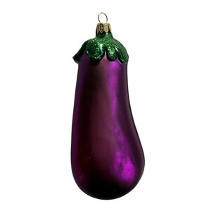 Kerstbal Grote Aubergine Kerstbal Grote Aubergine