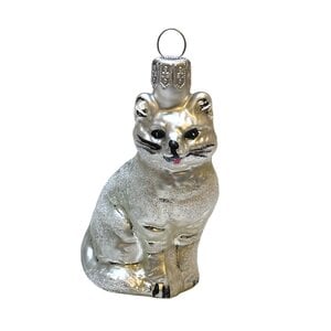 Christmas Decoration Little White Kitten