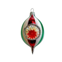 Kerstbal Reflector Klein Rood-Groen