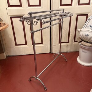 Vintage Towel Rack Ornate
