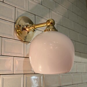 Klassiek badkamer wand lampje Boule