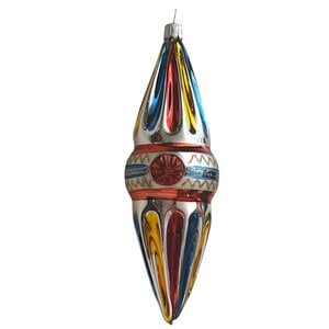 Christmas Decoration Reflector Rocket