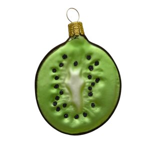 Kerstbal Halve Kiwi