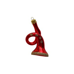 Christmas Decoration Little Trumpet Red