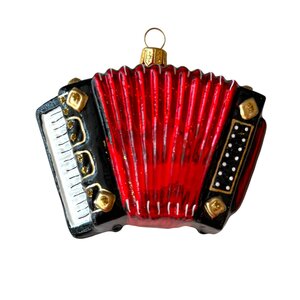Kerstbal Rode Accordeon