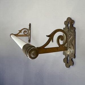 Antiek handdoekrek Opaline