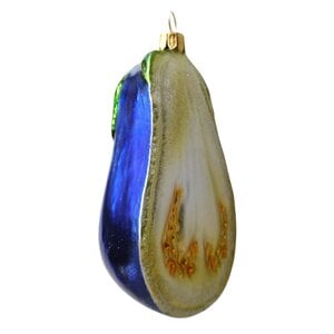 Christmas Decoration Eggplant Half