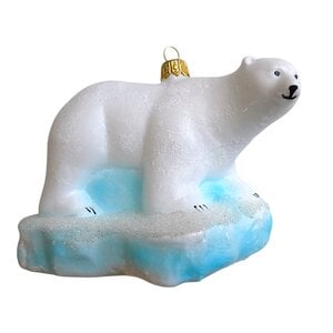 Christmas Decoration Floe with Polar Bear