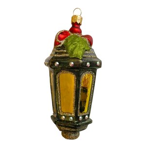 Christmas Decoration Lantern Green