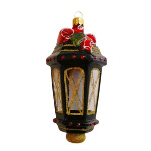 Christmas Decoration Lantern Black