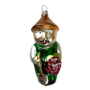 Kerstbal Tuinmannetje