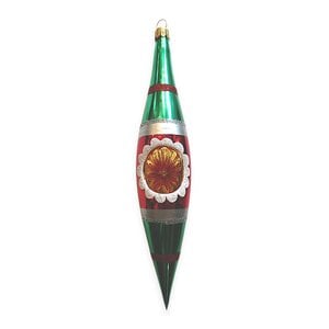 Christmas Decoration Reflector Icicle Green-Red