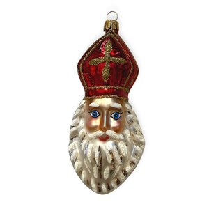 Christmas Decoration St Nicholas Face