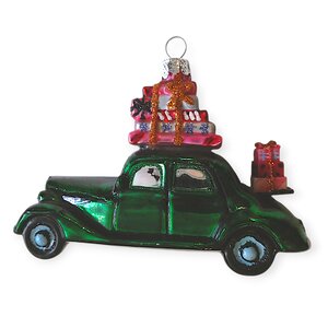 Christmas Decoration Car with Christmas Shopping