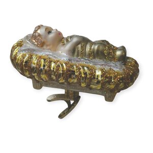 Christmas Decoration Clip Jesus in the Manger
