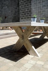 Lorena tafel - Steigerhout