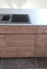 Keuken - eiland steigerhout met mortex - niet bestelbaar via webshop