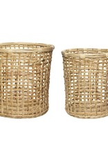 Hubsch - Basket, rattan, nature L
