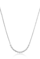 Ania Haie Ketting - Modern multiple balls - Zilver
