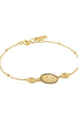 Ania Haie Armband - Winged goddess - goud