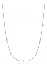 Ania Haie Ketting - Modern beaded - zilver
