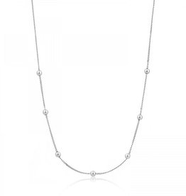 Ania Haie Ketting - Modern beaded - zilver