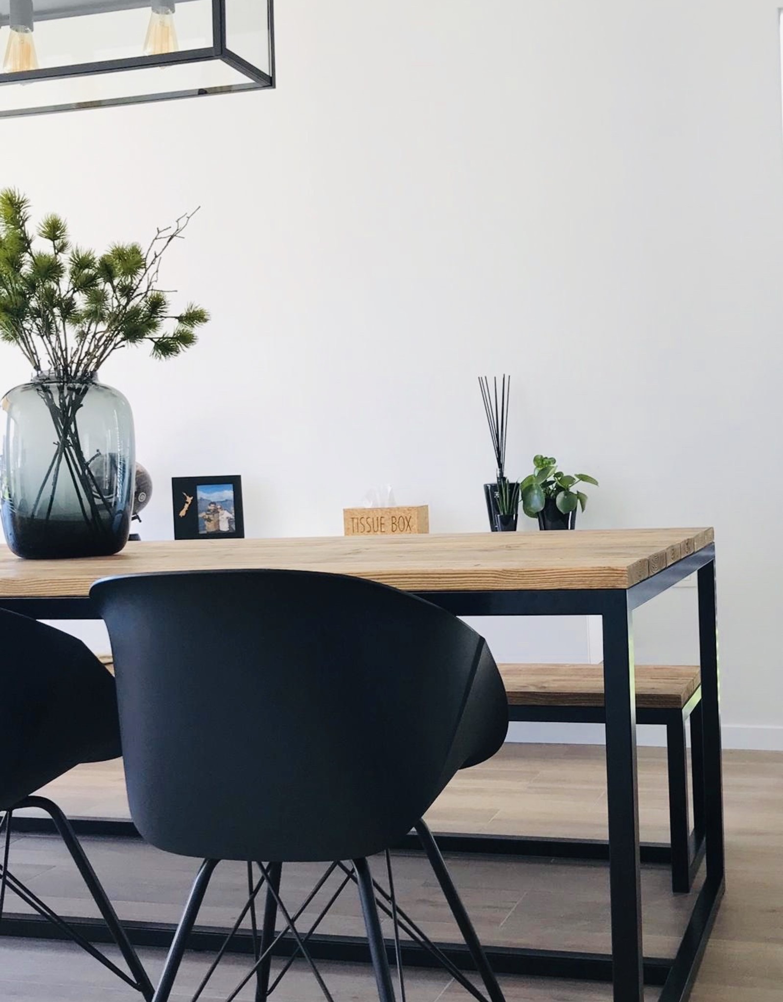 Ferre tafel -  steigerhout maatwerk