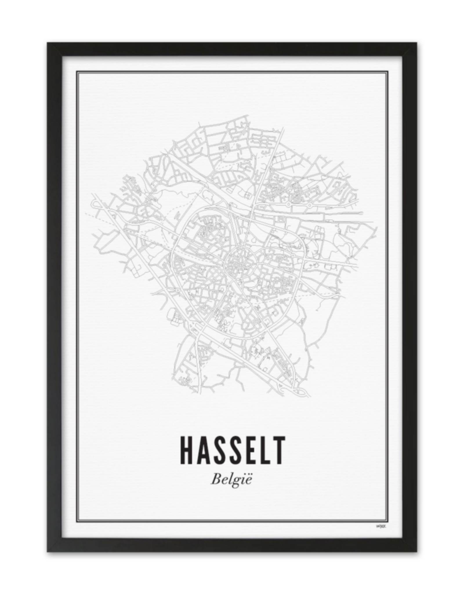 Wijck Wijck - prints - 50x70 - Hasselt