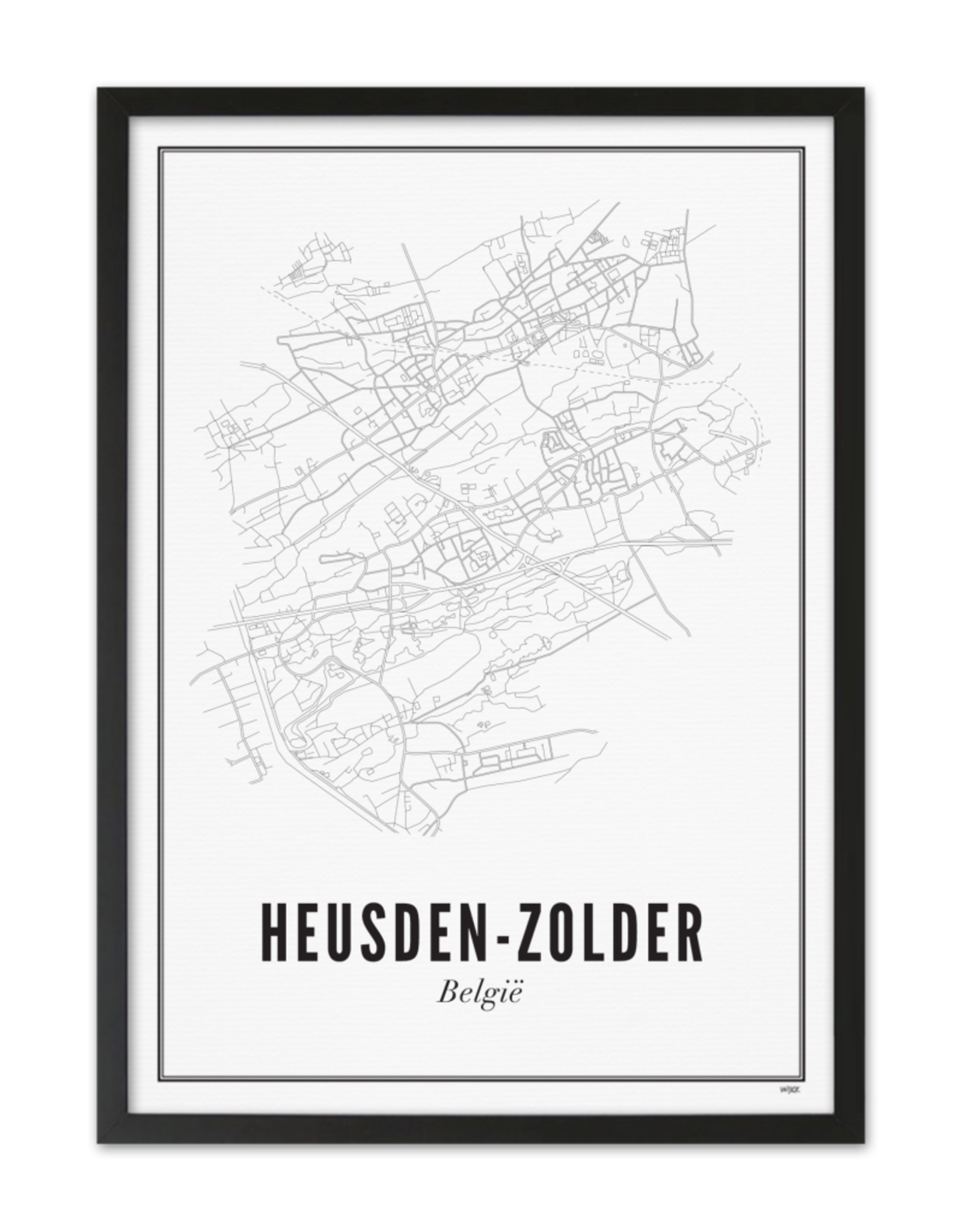 Wijck Wijck - prints - 50x70 - Heusden-Zolder