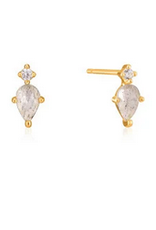 Ania Haie Oorbellen - Midnight stud - goud