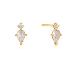 Ania Haie Oorbellen - Midnight stud - goud