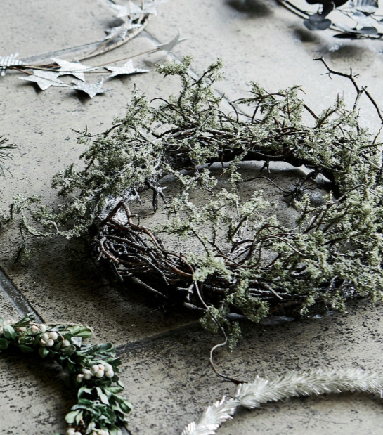 samenvoegen Persoonlijk Morse code House Doctor - Wreath Wild moss nature - THINKSTYLE