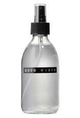 Wellmark Wellmark - Roomspray250 ml - Transparant/zwart - Good vibes