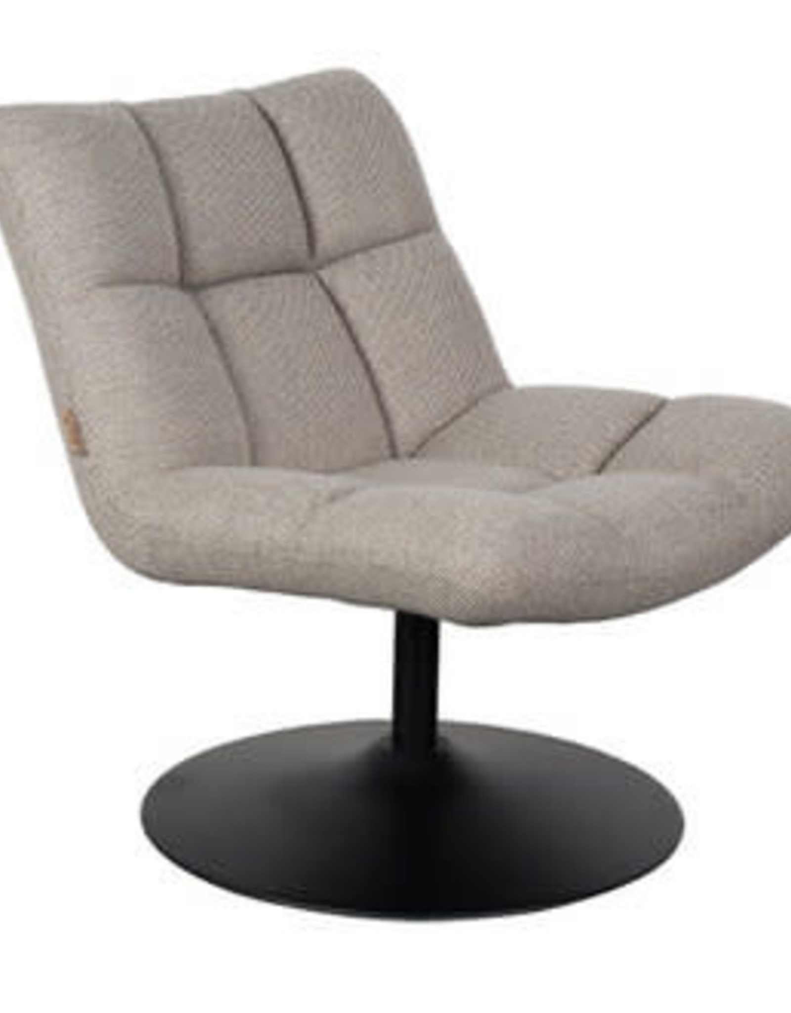 Zuiver Dutchbone - Lounge chair bar - grey fabric