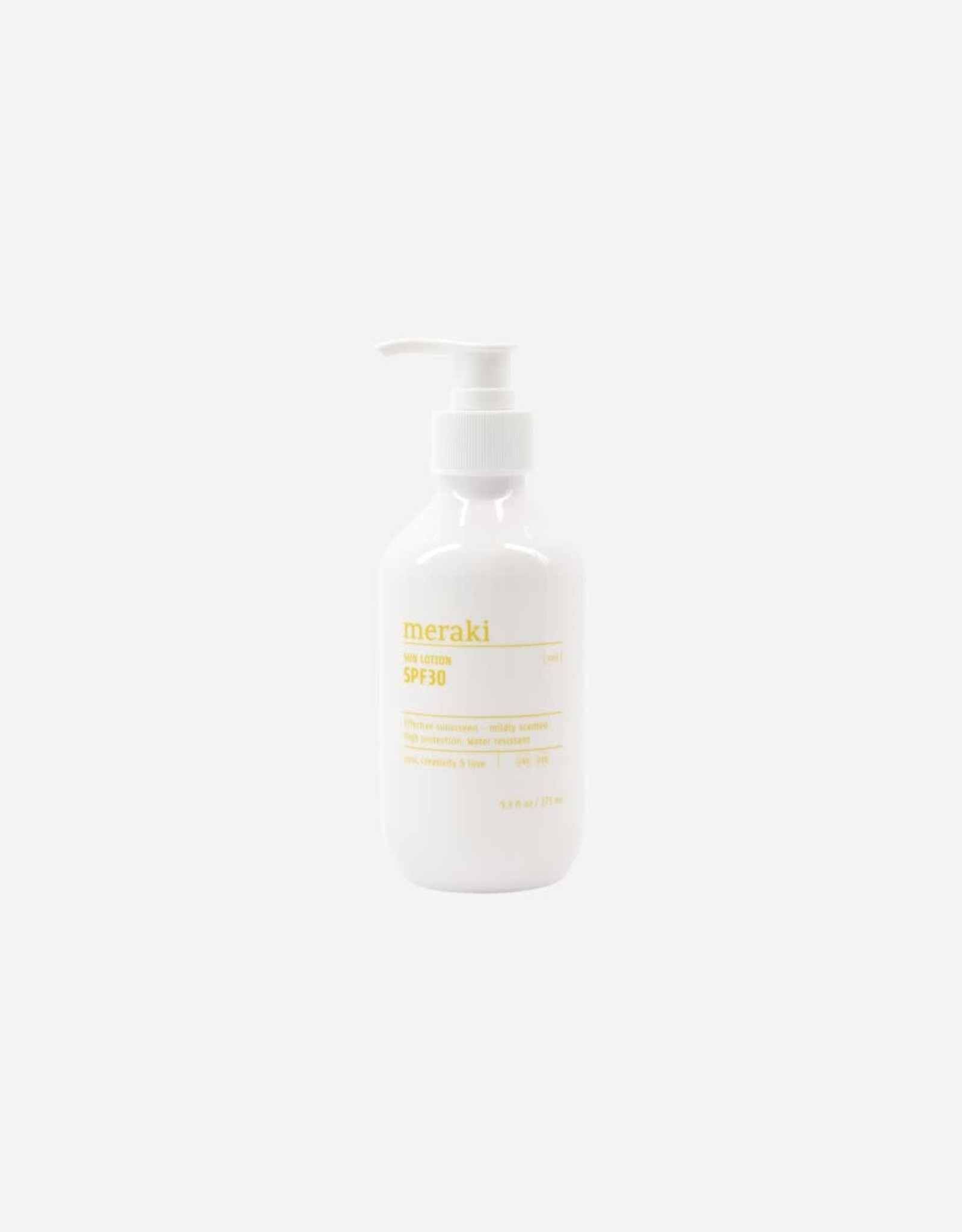 Meraki Sun lotion, Mildy scented