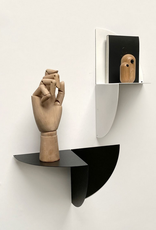 Groovy Magnets Stalen magnetisch rotatie wandplankje - zwart