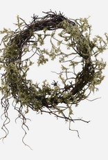 House Doctor Krans- Wreath Wild moss nature
