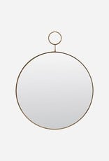 House Doctor - Mirror the loop brass - 38 diameter