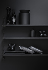 String Furniture String Pocket - Black stained ash / black